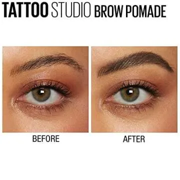 VERONNI Eyebrow Cream,Brow Color Long Lasting Waterproof Eyebrow Pomade Gel,Eyebrows Enhancers Soft Smooth Eye Makeup 0.75oz (#05 Ebony)