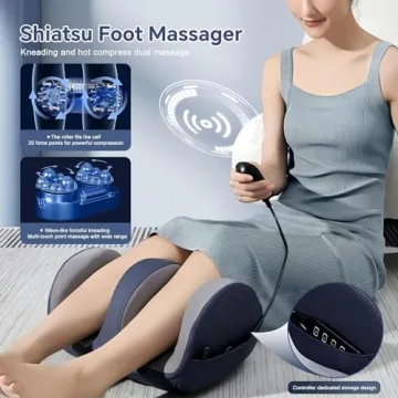 Discover the Cordless Shiatsu Foot Massager for Relaxation