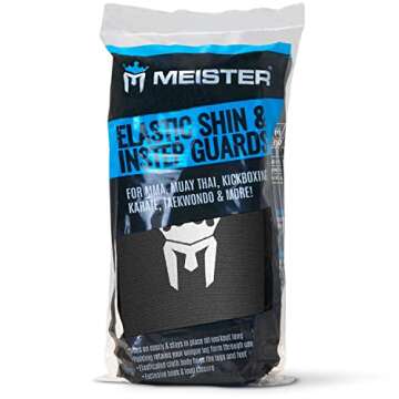 Meister Lightweight Instep Protector - MMA Elastic Fabric