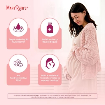 MaryRuth Organic Prenatal & Postnatal Vitamins - Sugar Free & Vegan