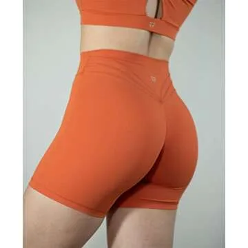 TomTiger Women's High Waist Gym Shorts - Comfort & Style