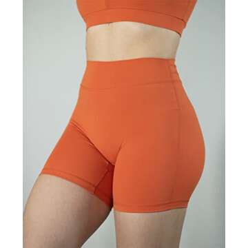 TomTiger Women's High Waist Gym Shorts - Comfort & Style