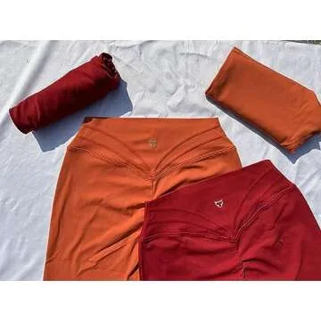 TomTiger Women's High Waist Gym Shorts - Comfort & Style