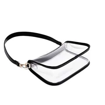 Leanoria Clear Tote Bag for Stadium Approved Use