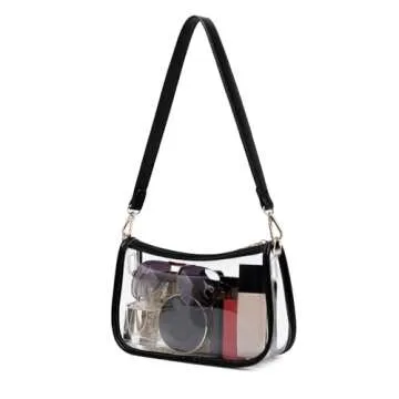 Leanoria Clear Tote Bag for Stadium Approved Use