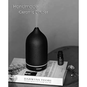 Handcrafted SIOSAVT Essential Oil Diffuser for Home