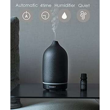 Handcrafted SIOSAVT Essential Oil Diffuser for Home