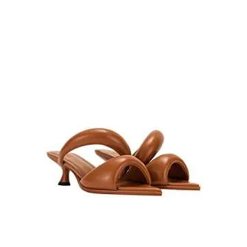 JW PEI Sara Mule Heeled Sandals - Eco-Friendly Elegance for Women