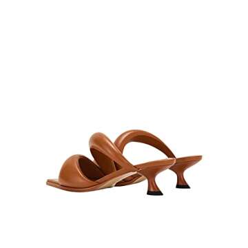 JW PEI Sara Mule Heeled Sandals - Eco-Friendly Elegance for Women