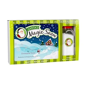 Santa's Magic Snow Book Snow and Boot Stencil 3 Piece Kit