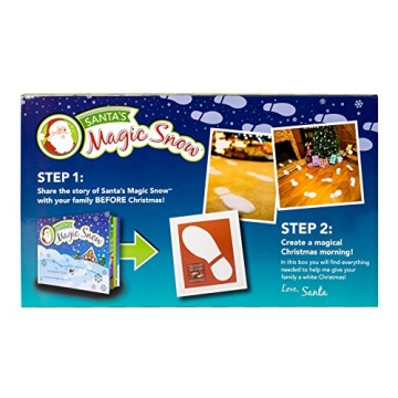 Santa's Magic Snow Book Snow and Boot Stencil 3 Piece Kit