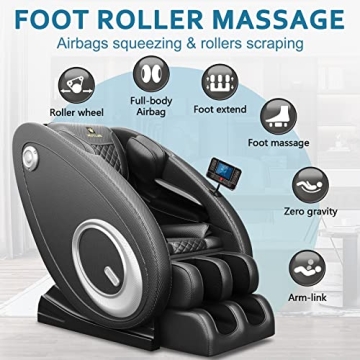 Affordable Zero Gravity Massage Chair with Bluetooth Functions