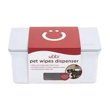 Stylish Ubbi Pet Wipes Dispenser for Dogs & Cats