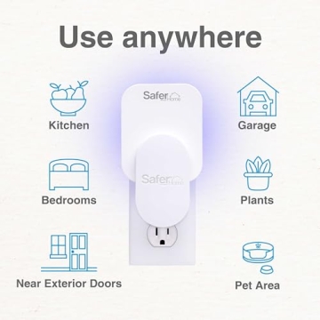 Safer Indoor Fly Trap for Flies and Gnats - Chemical-Free