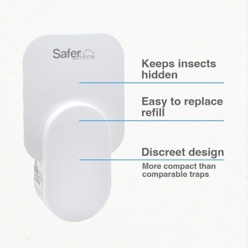 Safer Indoor Fly Trap for Flies and Gnats - Chemical-Free