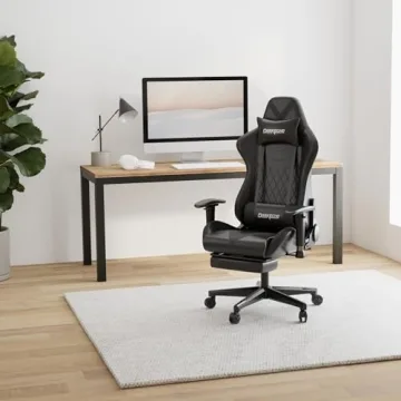 Affordable Darkecho Gaming and Office Chair with Footrest