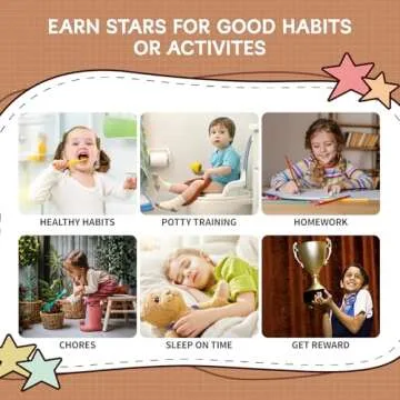 Smiley Face Magnetic Reward Behavior Jar for Kids, Classroom Reward System, Family Magnetic Reward Chore Jar for Children,Decor Reward Stars for Boys Girls Gifts (smiley)