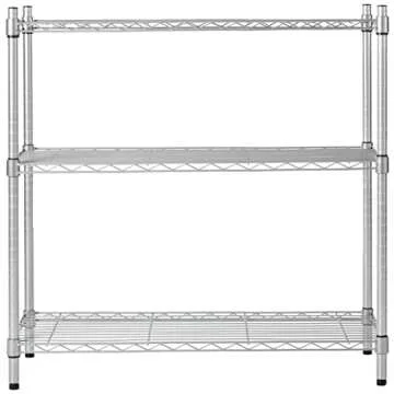 Lorell LLR70066 Adjustable Wire Shelving - 250 lb Capacity