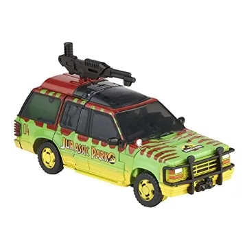 Transformers x Jurassic Park Tyrannocon Rex & Autobot JP93 Set