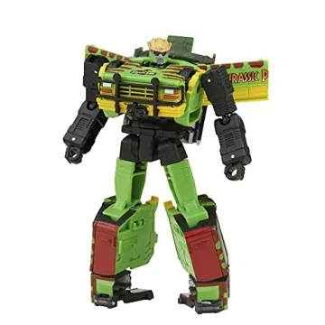 Transformers x Jurassic Park Tyrannocon Rex & Autobot JP93 Set