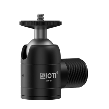 SIOTI Mini Tripod Ball Head - Superior Stability & Versatility for Cameras
