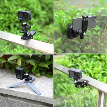 Versatile SIOTI Mini Tripod Ball Head with 360º Rotation