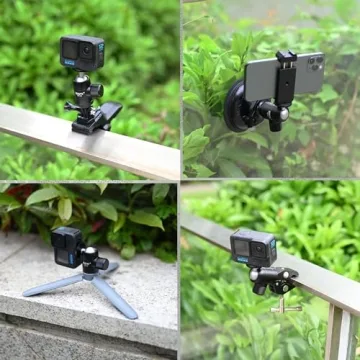 Versatile SIOTI Mini Tripod Ball Head with 360º Rotation