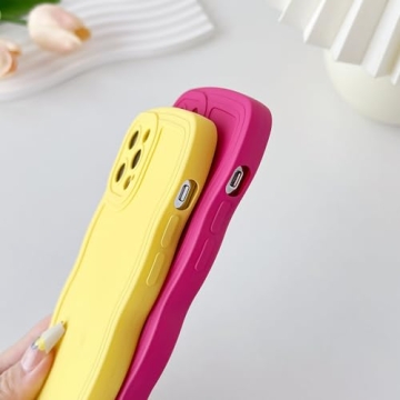 Caseative iPhone 12 Pro Case White Wave Frame Durable