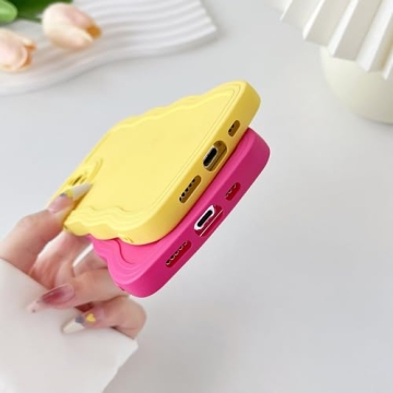 Caseative iPhone 12 Pro Case White Wave Frame Durable