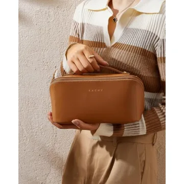 EACHY Travel Makeup Bag for Stylish & Organized Travel