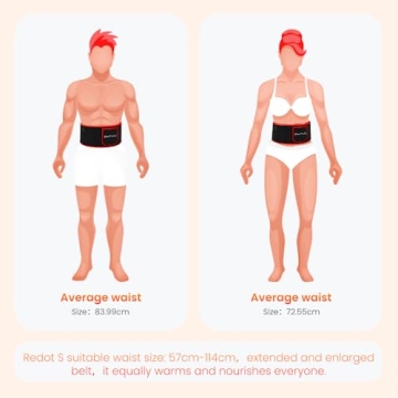 Bestqool Red Light Therapy Belt for Pain Relief