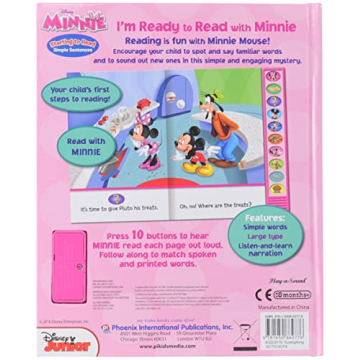 Disney Minnie Mouse Sound Book for Early Reading Fun