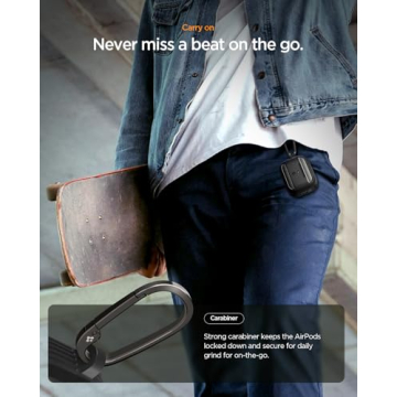 Spigen Rugged Armor Case for AirPods Pro 3 - Matte Black