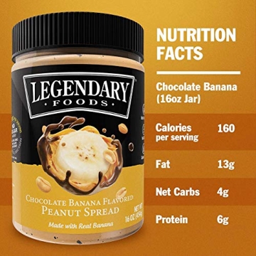 Legendary Foods Chocolate Banana Peanut Butter Spread