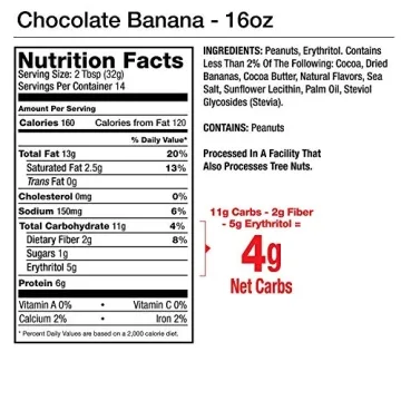 Legendary Foods Chocolate Banana Peanut Butter Spread