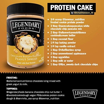 Legendary Foods Chocolate Banana Peanut Butter Spread