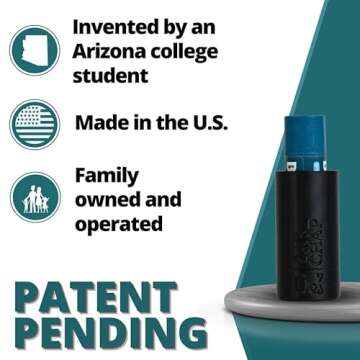 CarChap Lip Balm Holder - Original Heat Resistant Chapstick Holder for Car