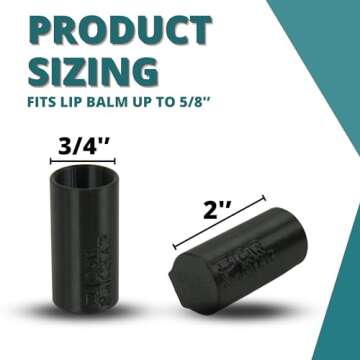 CarChap Lip Balm Holder - Mess-Free & USA Made Interior Accessory