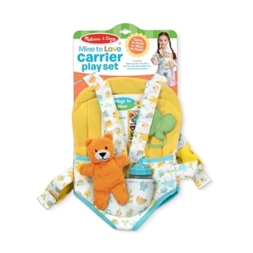 Melissa & Doug Mine to Love Baby Carrier Play Set
