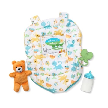 Melissa & Doug Mine to Love Baby Carrier Play Set