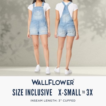 WallFlower Women's Shortalls - Comfortable & Eco-Friendly