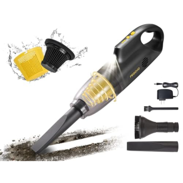 Cordless Hand Held Vacuum with Strong Suction for Car