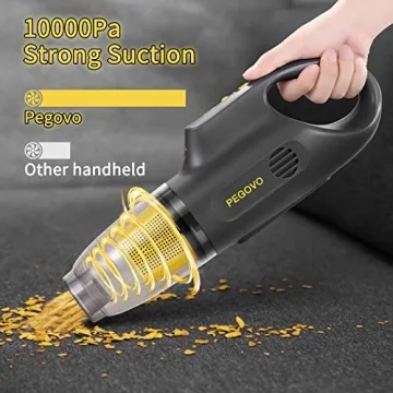 Cordless Hand Held Vacuum with Strong Suction for Car