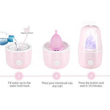 ROSA RUGOSA Menstrual Cup Steamer for Clean Period Care