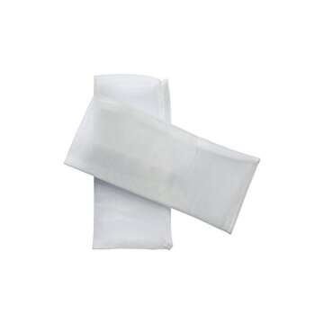 120 Micron Nylon Tea Filter Bags - 20 Pack for Quality Brewing