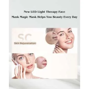Beuwe LED Beauty Mask for Skin Care Therapy at Home