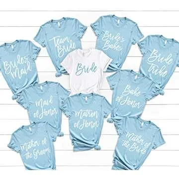 Classy Mood Babe of Honor Bachelorette Party Shirts Bridal Party T-Shirt Wedding Party Tshirt Bridesmaid Proposal Gift