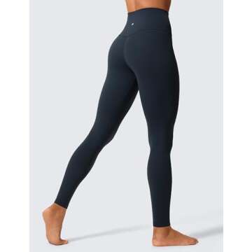 CRZ YOGA Womens Butterlift High Waisted Workout Leggings 28" - Pilates Gym Athletic Yoga Pants Butte...