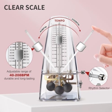 RIVVTA Mechanical Metronome for All Musicians