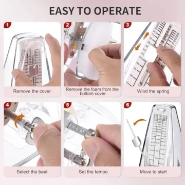 RIVVTA Mechanical Metronome for All Musicians